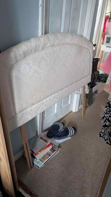 Photo of free Padded double headboard (Harrold Bedford) #1