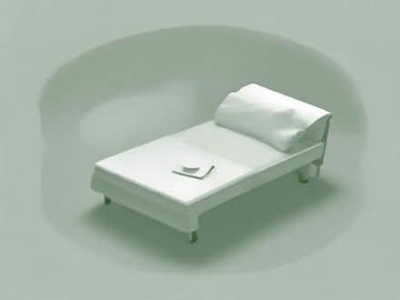 Photo of over bed table for hospital bed (Lauriston EH3) #1