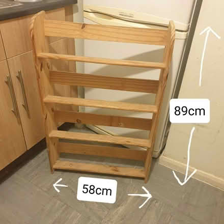 Photo of free Wooden shelves (Central IP1) #1