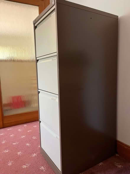 Photo of free Bisley 4-Drawer Filing Cabinet (Juniper Green EH13) #2