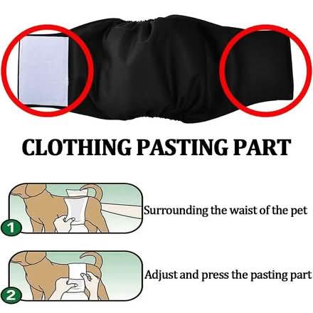 Photo of free Unused reusable male dog wrap (TA14 6QW stoke sub hamdon) #3