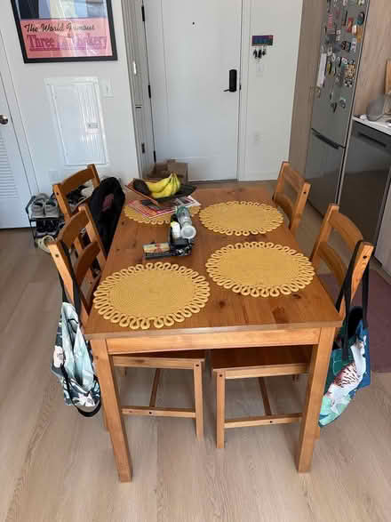 Photo of free IKEA Dining Set (Takoma) #3