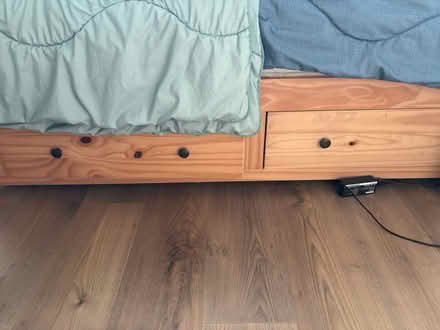 Photo of free Wooden double bed (Teddington TW11) #2