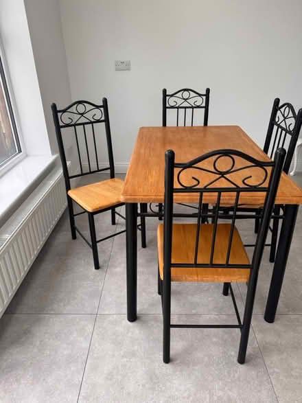 Photo of free Table and 4 chairs (Dublin 18) #1
