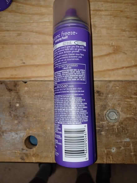 Photo of free Aussie brand hair spray (Carlingwood) #1