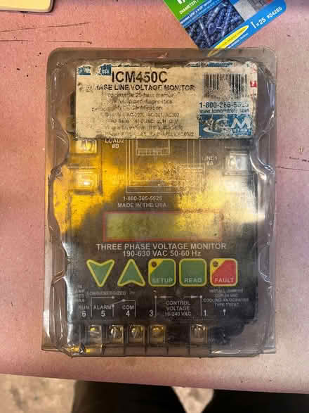 Photo of free 3 Phase Voltage Monitor (Little Falls Area) #1