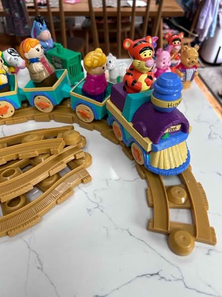 Photo of free Winnie the Pooh train set and mega blocks (Timperley WA15) #3