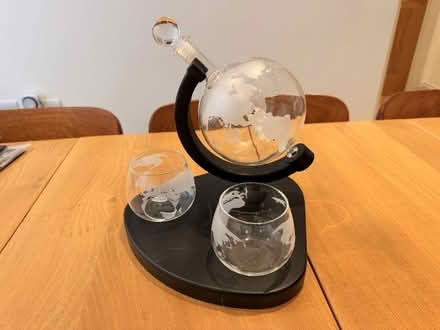 Photo of free Whiskey Decanter (*one cup broken, otherwise intact) (Highbury N5) #1