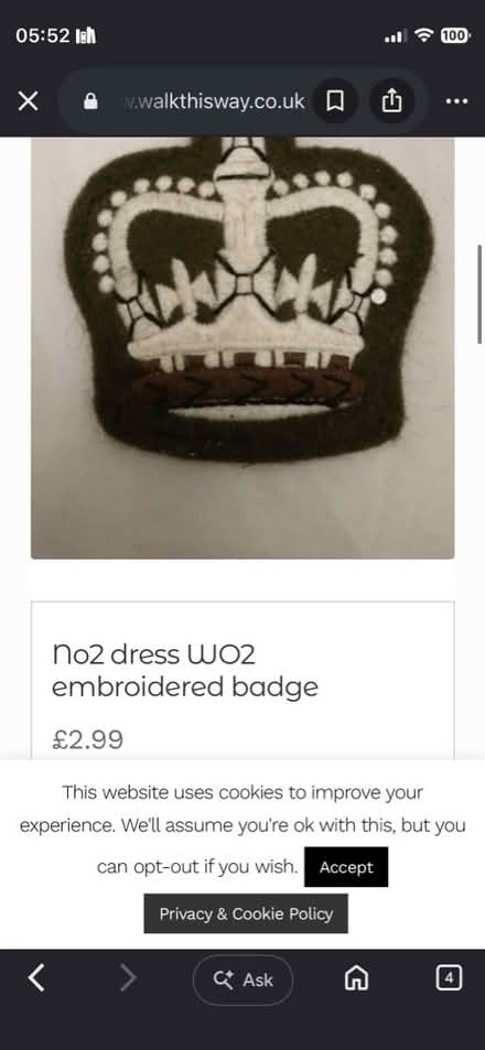 Photo of free 2 x no2 dress patches (Oakwood derby DE21) #2