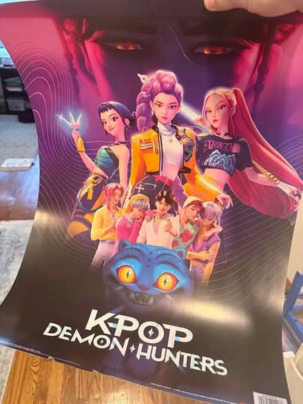 Photo of free K-pop demon hunters poster (Scarsdale) #1