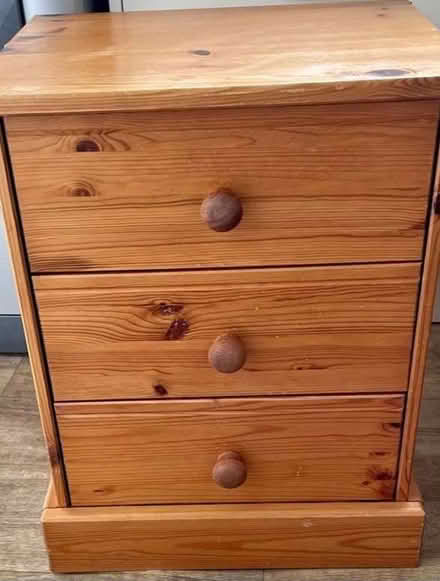 Photo of Pine bedside cabinets (Dinas Powys CF64) #1