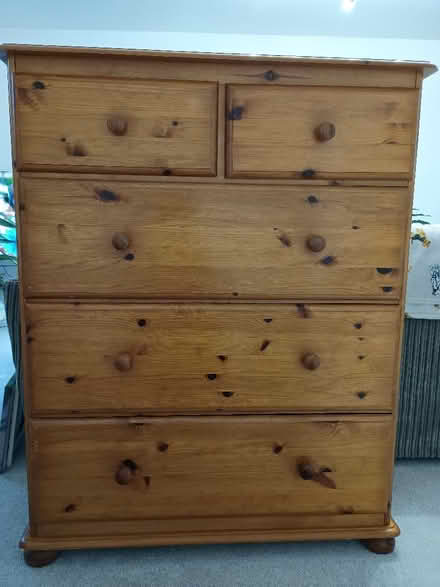 Photo of free Chest of drawers (Cherry Tree BB2) #1