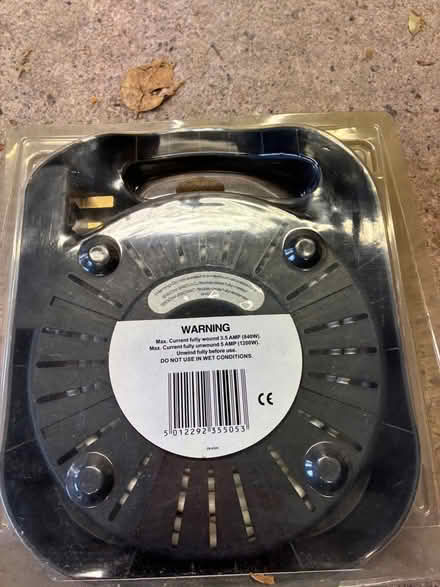 Photo of free Two plug 15 m five amp extension reel (Great Boughton CH3) #2