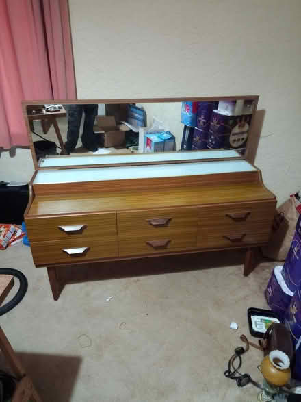 Photo of free c.1970s 6 draw dresser (Sutton Coldfield) #1