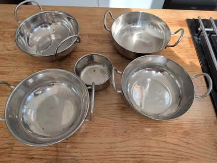 Photo of free Metal side dish bowls (Prince William Court CB4) #1
