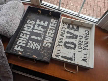 Photo of free Wedding cake trays x 2 (Maidstone ME15) #1