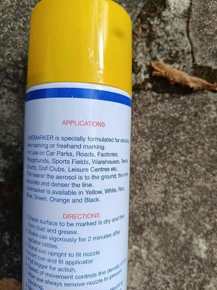 Photo of free Line Marker Spray (Bray SL6) #3