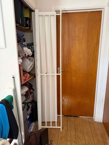Photo of free Single metal bed frame with wooden slats (Hivings Hill). (Chesham HP5) #2