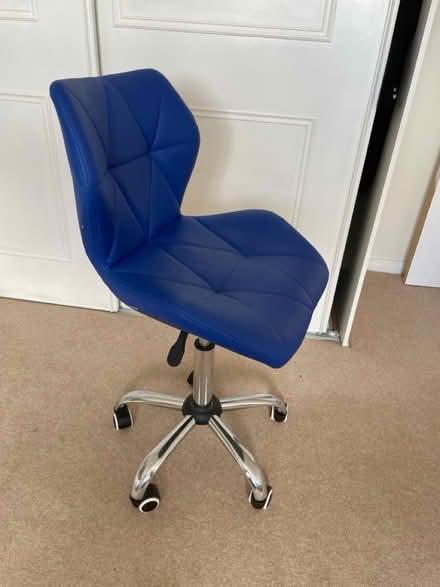 Photo of free Blue desk chair (Bisley, GU24) #3