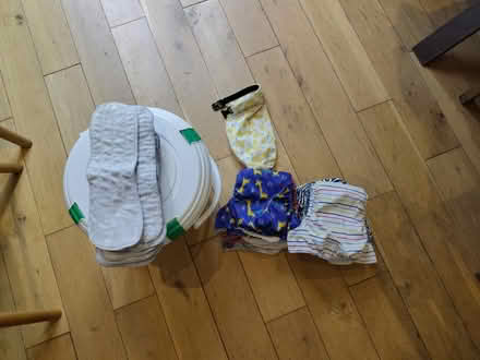 Photo of free Reusable nappy bundle + bucket (N17, Tottenham) #1