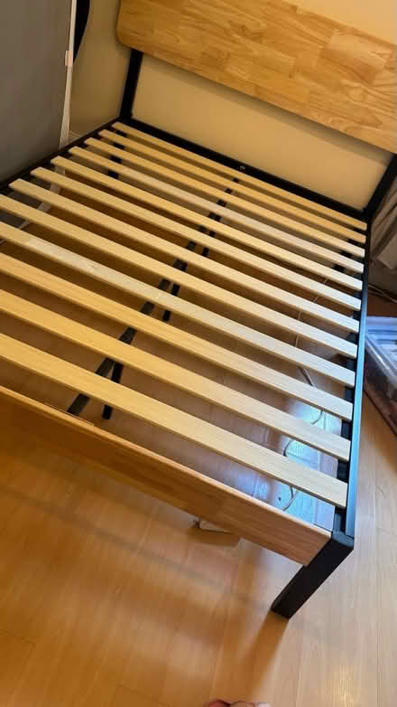 Photo of free Double bed frame (good condition) (Putney Bridge Road SW15) #3