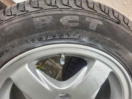 Photo of free 14" Alloy wheels+ tyres 4x100pcd (Winsford Cheshire CW7) #3