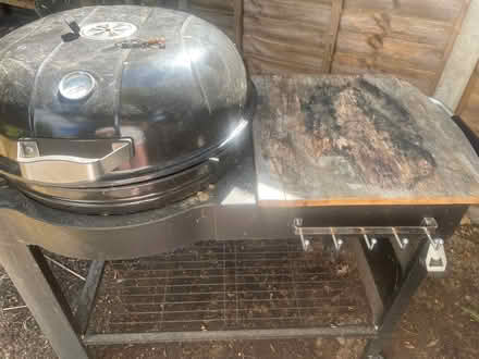 Photo of free Large charcoal bbq and cover (Garston WD25) #4