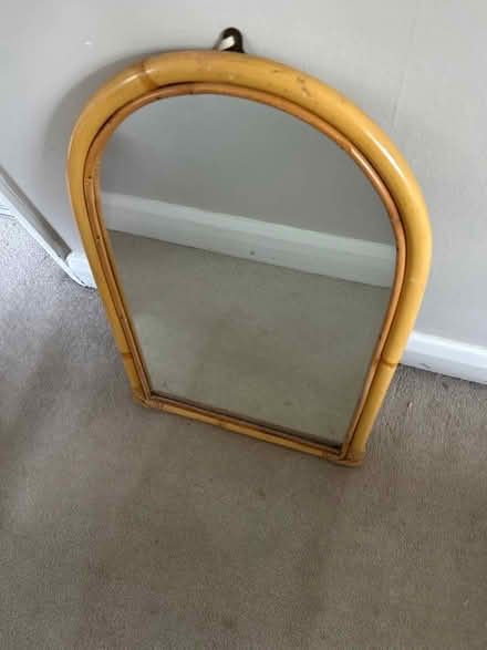 Photo of free Mirror with bamboo frame (Little Chalfont HP8) #1