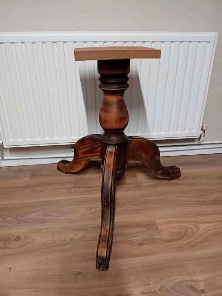 Photo of free The base of a table only, real wood. (Old Harlow CM17) #1