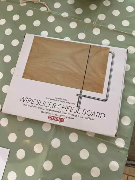 Photo of free Wire slicer cheese board (highcliffe BH23) #1