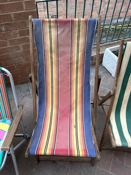 Photo of free 3 outdoor chairs (Norton (S8)) #3