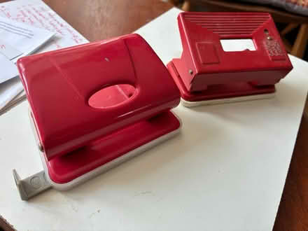 Photo of free 2 hole punches for paper (Chichester PO19) #1