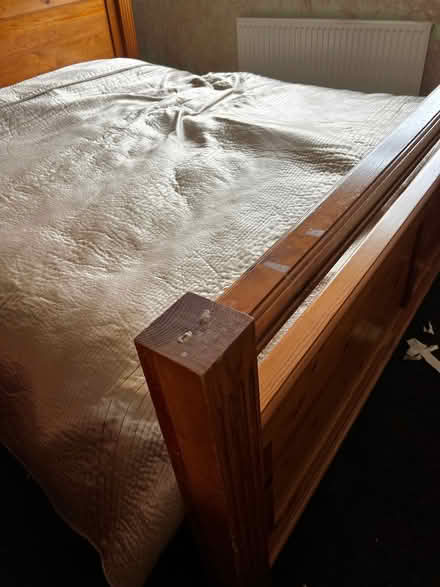 Photo of free Super king size bed and mattress (Brownsover CV21) #3