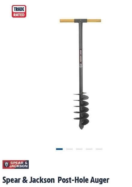 Photo of Post hole auger, any brand (Pin Green Industrial Area SG1) #1