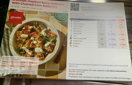 Photo of free Gousto recipes cards (Rooks Nest SG1) #2
