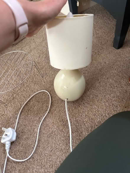 Photo of free Small white lamp (Edenhall CA11) #1
