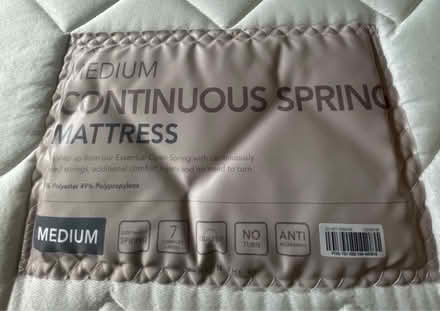 Photo of free ‘NEXT’ Single bed quilted mattress (Cirencester, Gloucestershire) #2