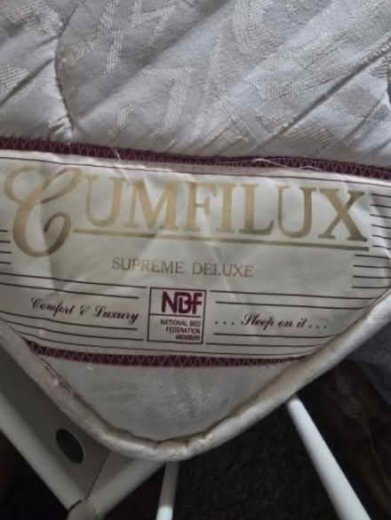 Photo of free Double bed mattress (Coleridge Ward CB1) #1