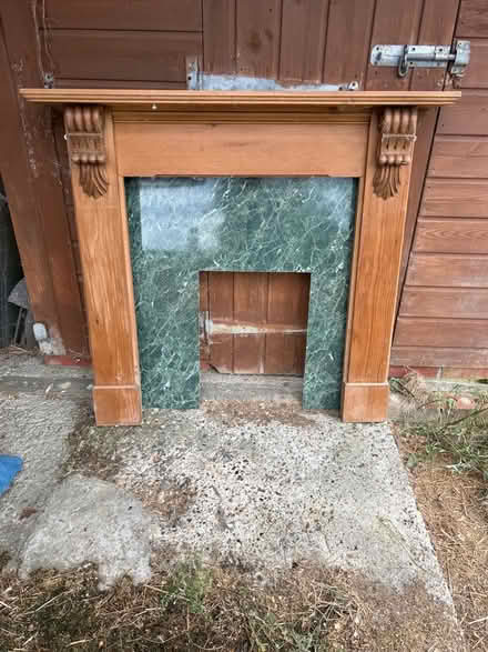Photo of free Wooden fireplace surround (Linkhill TN18) #1