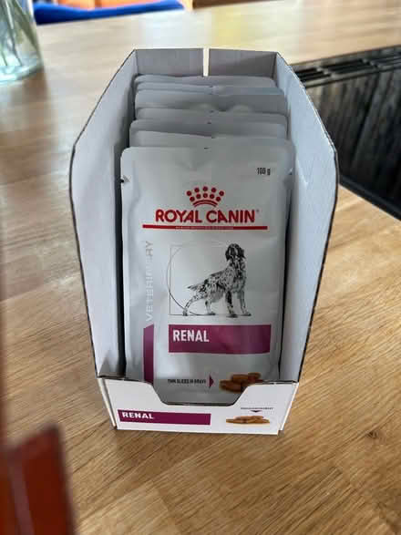 Photo of free Royal Canin Renal dog food sachets (8) (Uffington SN7) #1