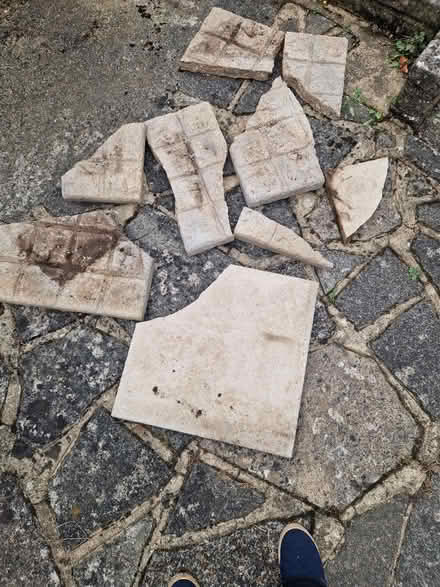 Photo of free broken paving slabs (BR6) #3
