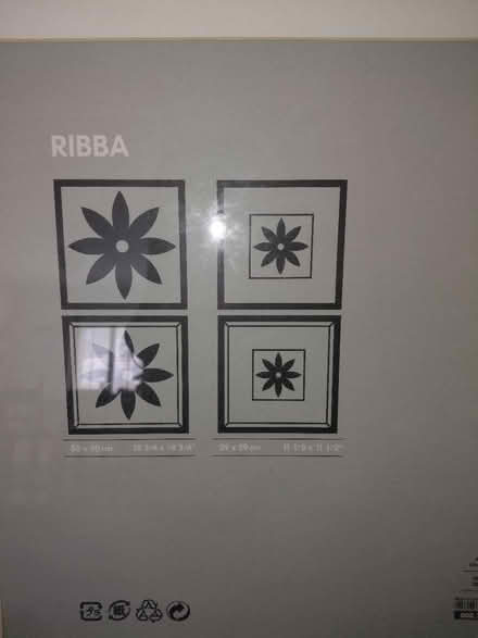 Photo of free White ikea frame (Dorking) #2