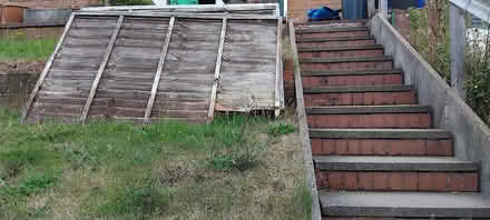 Photo of free Three 6ftX4ft olf/used fence panels (Wordsley DY8) #1