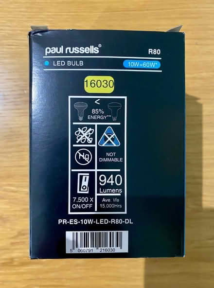 Photo of free R80 LED lightbulbs with ES/E27 fitting (Cradoc LD3) #3