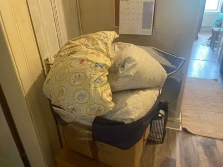 Photo of free Duvet and pillow (Dalry EH11) #1