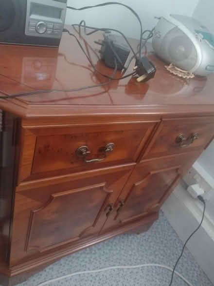 Photo of free Mohagony cabinet (Gosforth NE3) #1