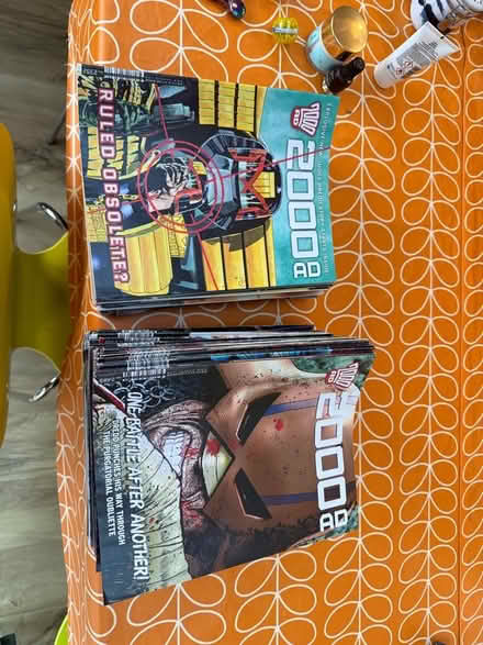 Photo of free 2000 AD back issues (Florence Park OX4) #1