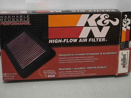 Photo of free K&N air filter (Ballston Lake) #2