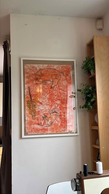 Photo of Old Poster, white Card etc. 50x70 or A2 (Greaves LA1) #1