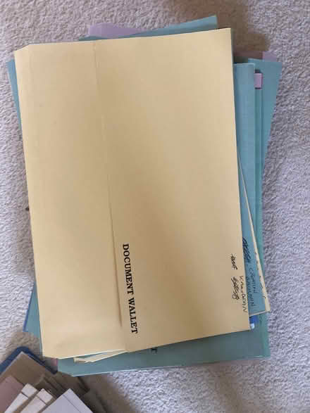 Photo of free Assorted filing stationery (Bloxham OX15) #1